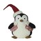 Northlight 32632633 18 in. Large Plush Penguin in Red Nordic Snowflake Vest Christmas Figure